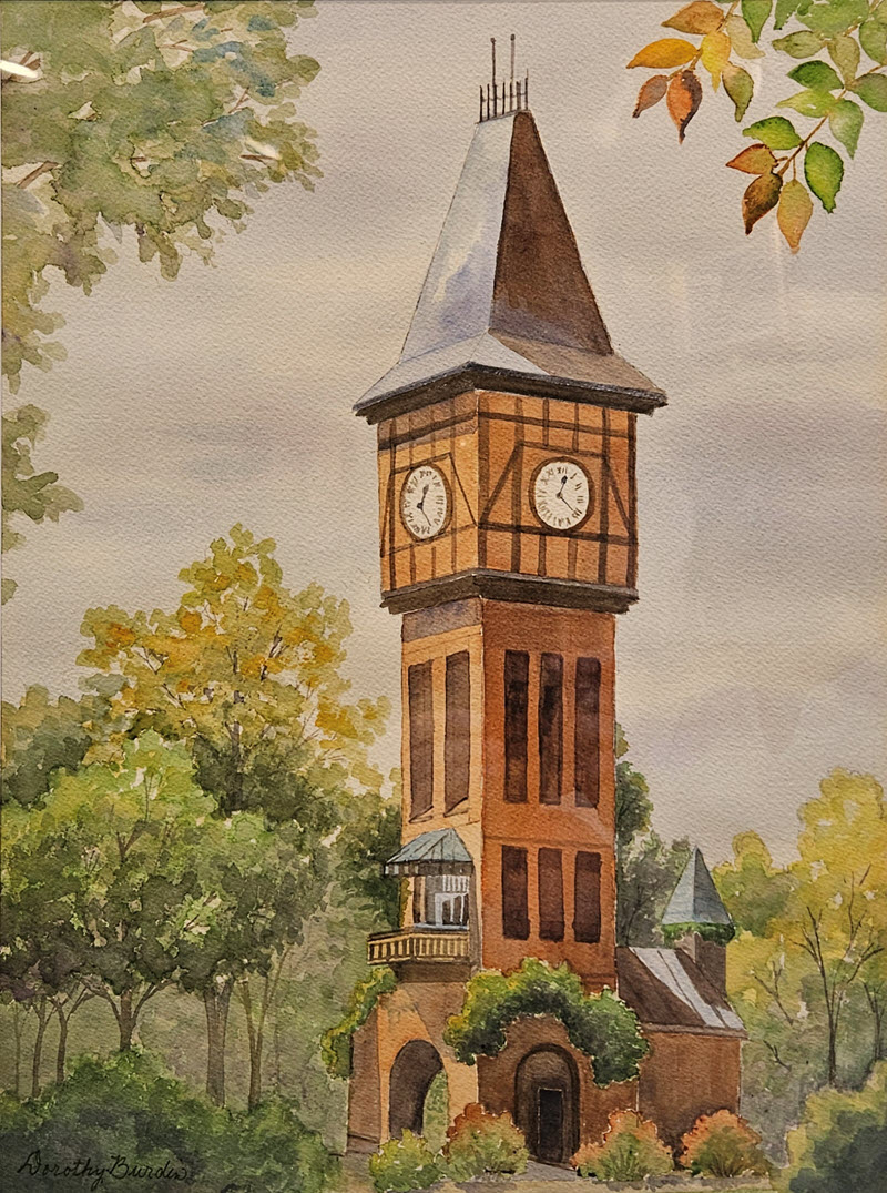 The Clock Tower by Dorothy Burdin